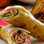 Chapli Roll Paratha